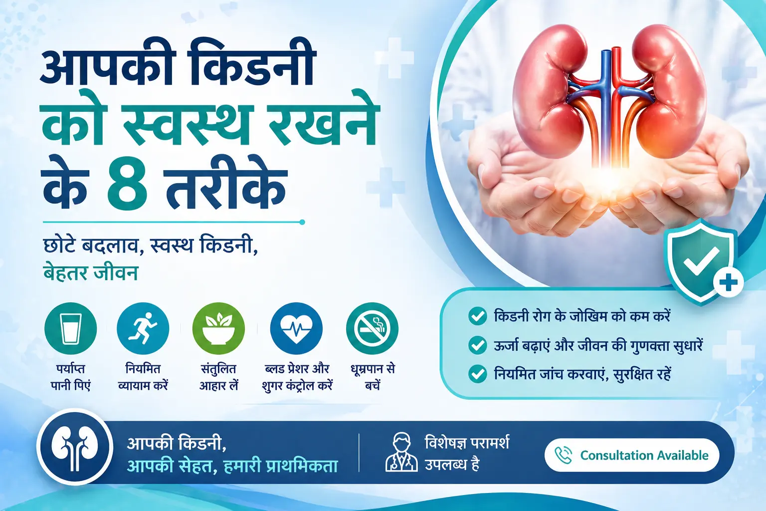 किडनी को स्वस्थ रखने के 8 तरीके 